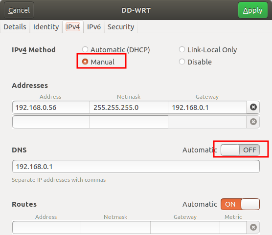Ubuntu: Ошибка Activation of network connection failed