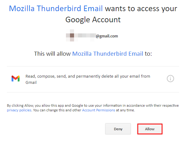 Using OAuth2 with Thunderbird and Gmail - Super Tech Crew